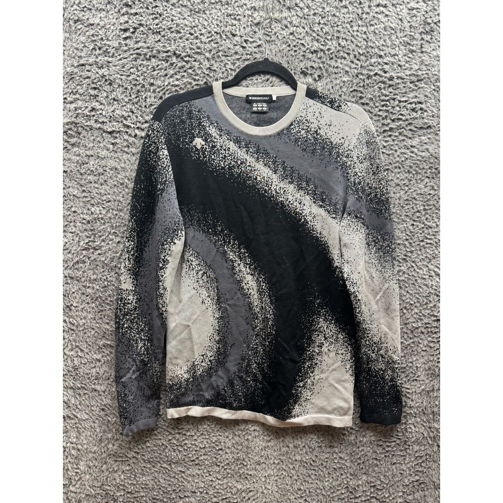 Descente Golf Mens Faded Athletic Sweater Mens Size M